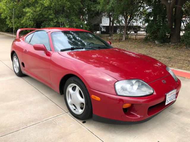1993 toyota supra non turbo auto targa 2-door only 24k miles
