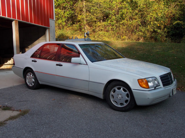 1993 mercedes-benz 500 sel, one owner, good condition, low mileage (video)