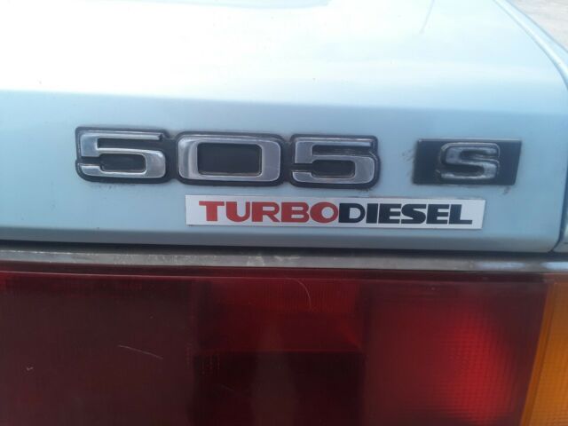 1982 peugeot 505s diesel barn find