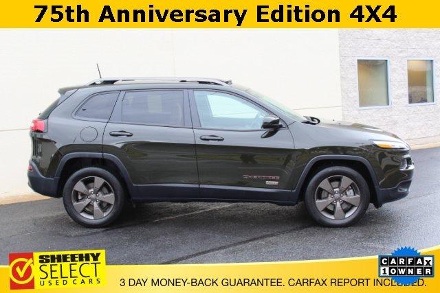 used 2017 jeep cherokee 75th anniversary vienna, va 22182 for sale in vienna, virginia
