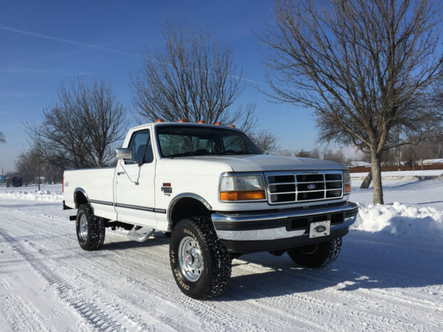 1994 ford f-350 xl 4x4 7.3l power storke diesel with only 98.320 actual miles