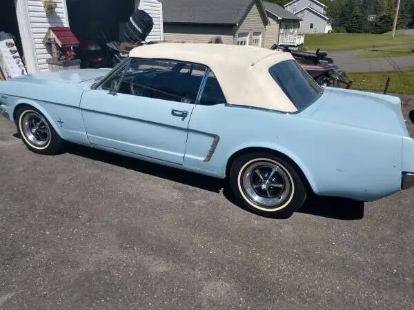 1965 ford mustang convertible 289 four speed