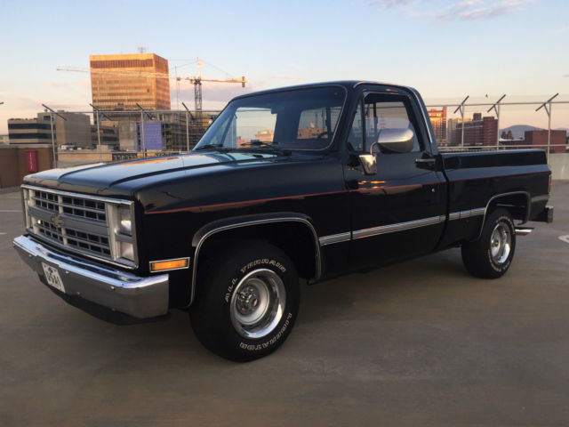 1987 c-10 custom deluxe short bed. 47,000 original miles. rare 4 speed