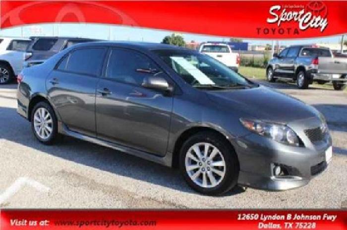 2010 toyota corolla s in dallas, tx