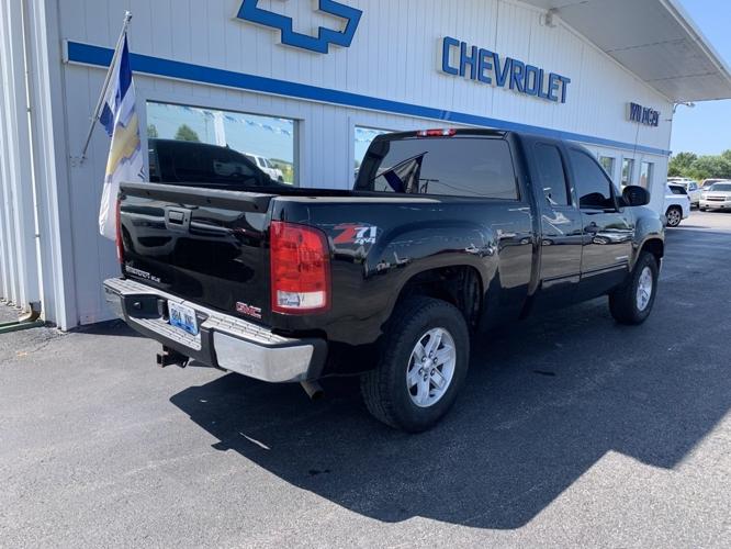 used 2013 gmc sierra 1500 4x4 extended cab sle cadiz, ky 42211 for sale in blue spring, kentucky