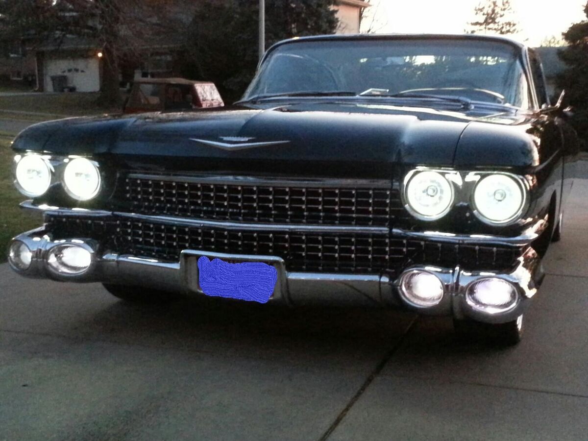 1959 cadillac coupe deville custom - tri power
