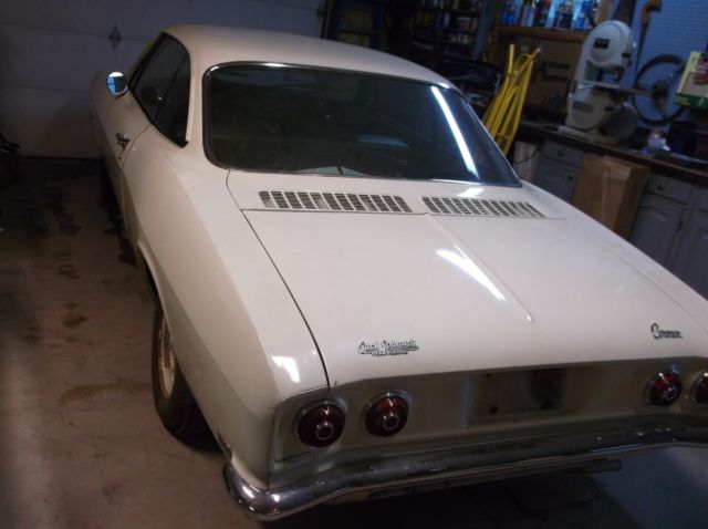 1968 chevrolet 2 dr. corvair spt cpe 500 barn find classic very low miles