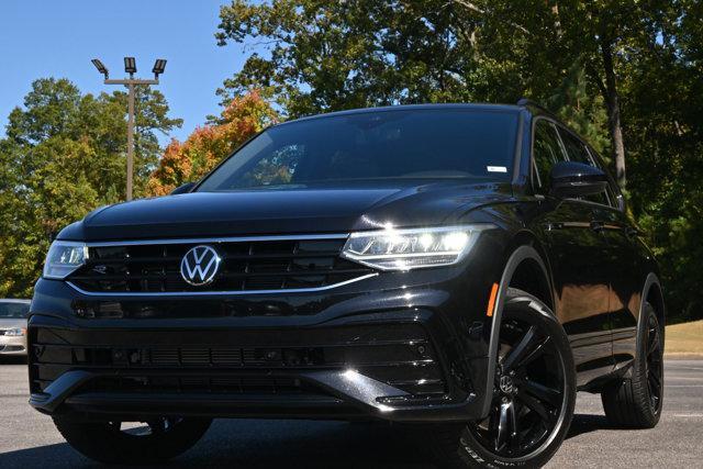 2023 volkswagen tiguan 2.0t se r-line black