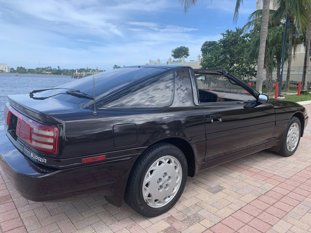 1989 toyota supra hatchback brown sport roof
