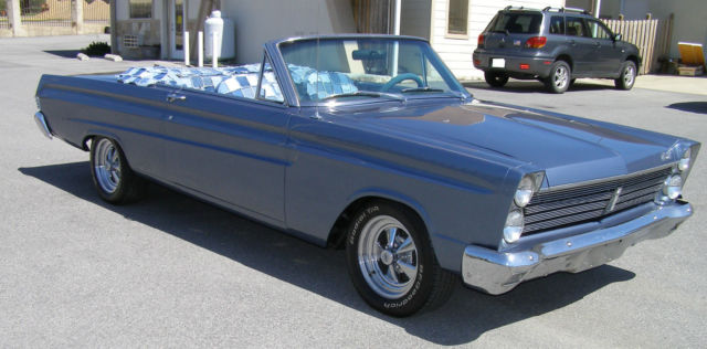 1965 comet convertible blue jeans interior