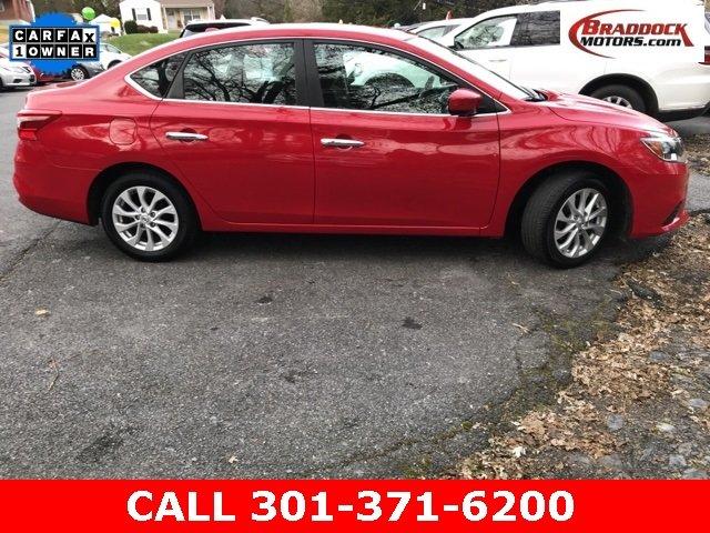 used 2018 nissan sentra sv braddock heights, md 21714 for sale in braddock heights, maryland