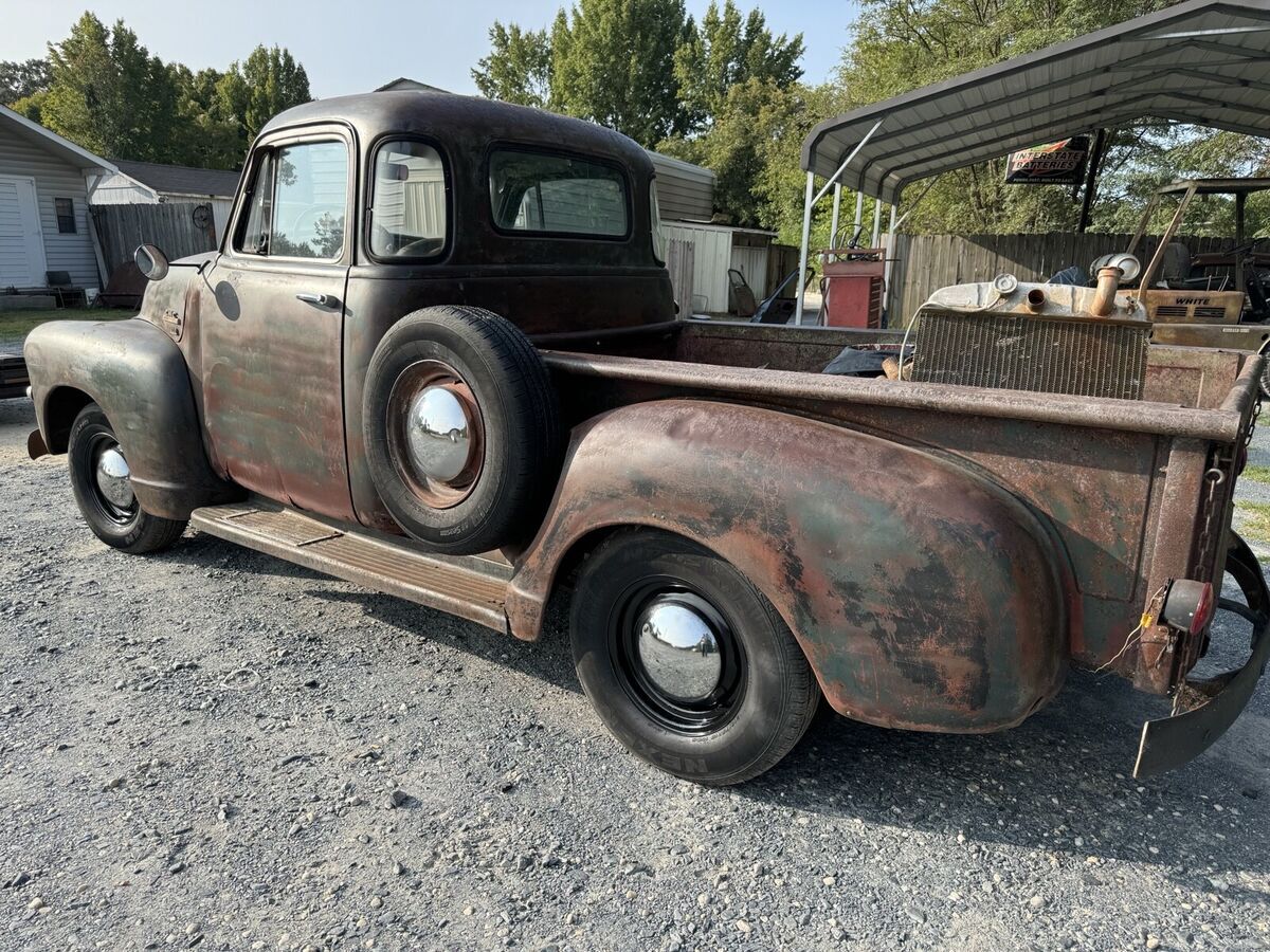 1954 gmc pickup pickup green no reserve..truck runs!!