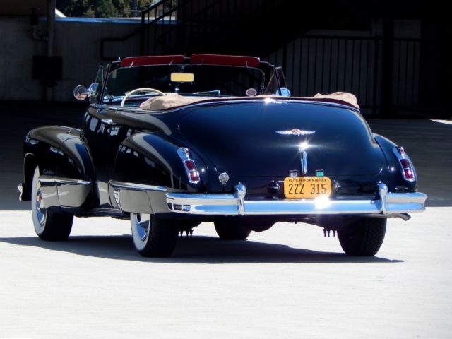 1947 cadillac series 62 convertible restored - custom restomod