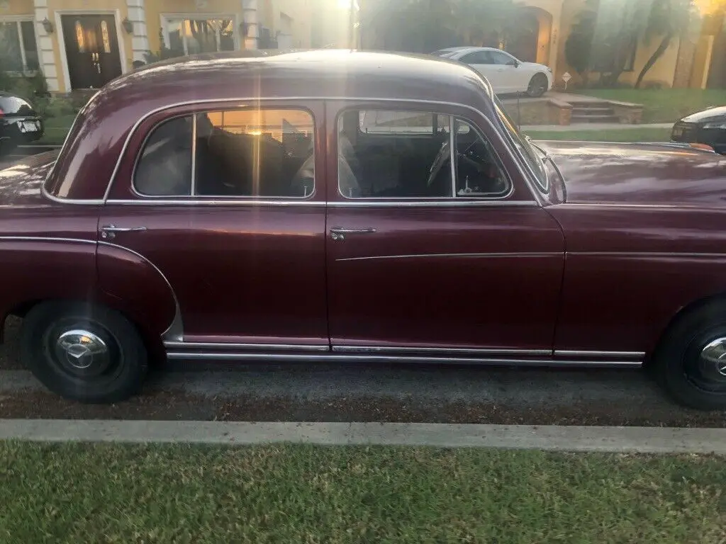mercedes 220se ponton w128 six cylinder no reserve