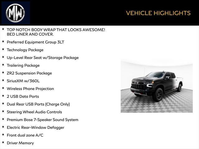2023 chevrolet silverado 1500 zr2