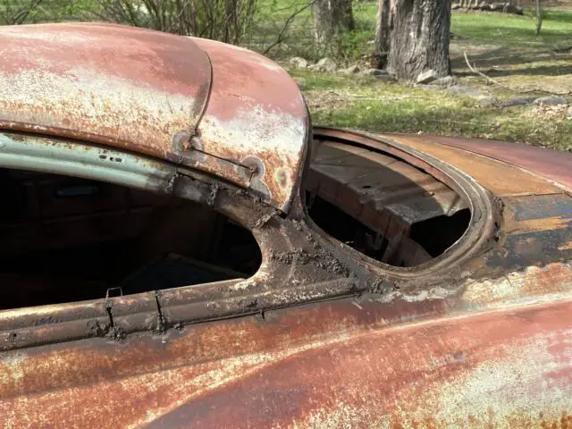 1954 chevrolet bel air - customized project car - as is - chopped / notched