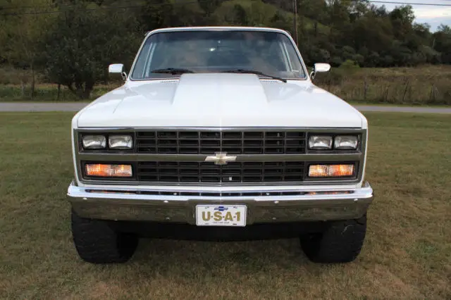 1986 silverado 4x4 frame off restored big block 454 video must see!