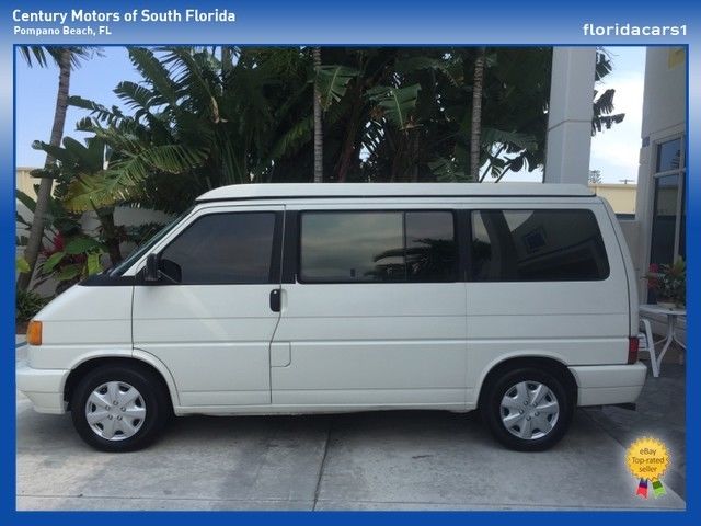 vw eurovan leather 7 seats clean car-fax road ready ice cold ac