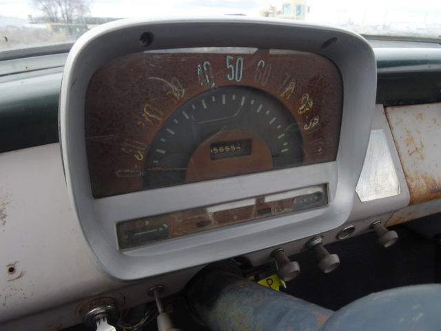 1958 international a120 shortbox, stepside, 4x4. rare. all original