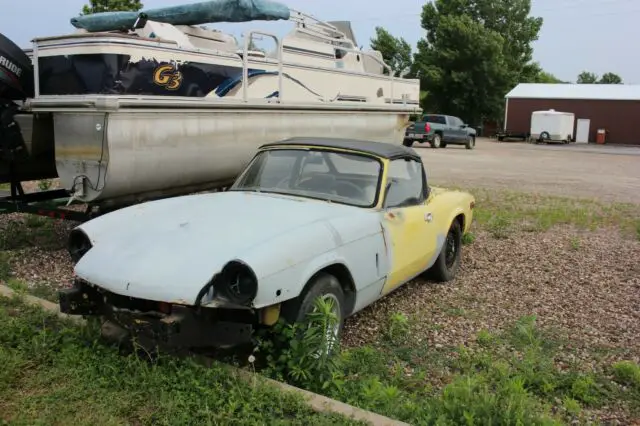 1973 triumph spitfire barn find