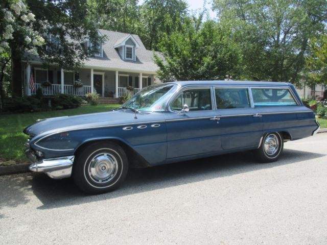 1961 buick lesabre wagon 4-door 6.0l 8 passenger