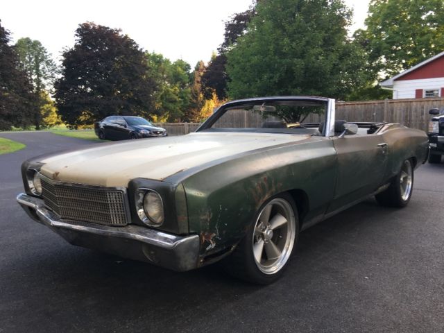 1970 monte carlo convertible not ls6 chevelle ss454 ls6 ls5