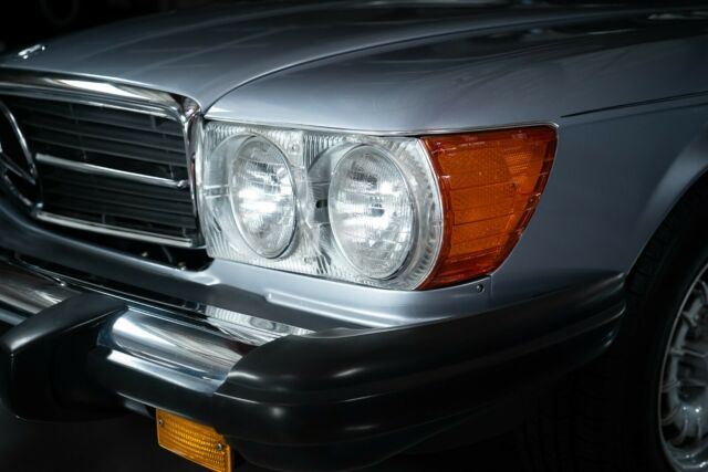 380 slc 2 door coupe silver blue with blue leather interior, just 31,700 miles