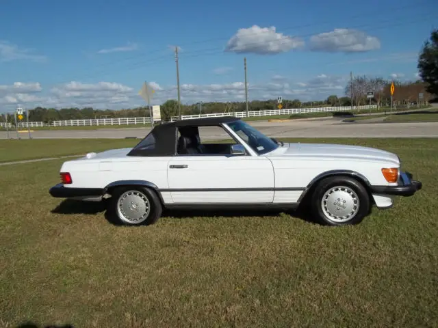 1989 mercedes-benz 560sl 2 owner - low low 27,289 miles!