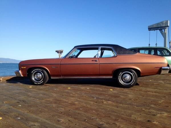 1974 chevrolet nova custom coupe 2-door 4.1l