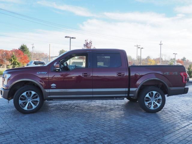 2015 ford f-150 king ranch 4x4 king ranch 4dr supercrew 5.5 ft. sb for sale in salem, new hampshire