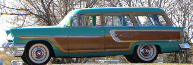 1955 mercury monterey woody estate wagon