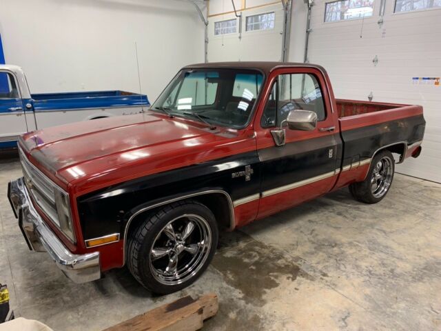 1986 chevrolet silverado c10 shortbox patina