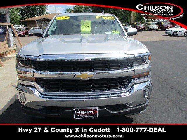 used 2016 chevrolet silverado 1500 4x4 crew cab lt cadott, wi 54727 for sale in cadott, wisconsin