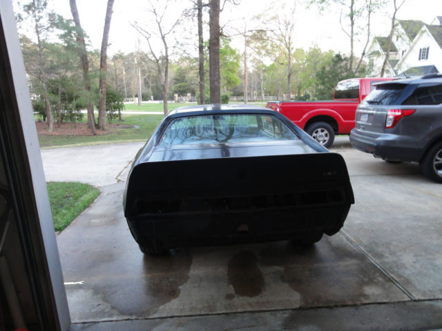 1972 amc javelin amx z code 401 project car, black on black no reserve!