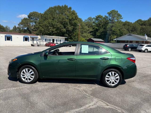 2015 toyota corolla le