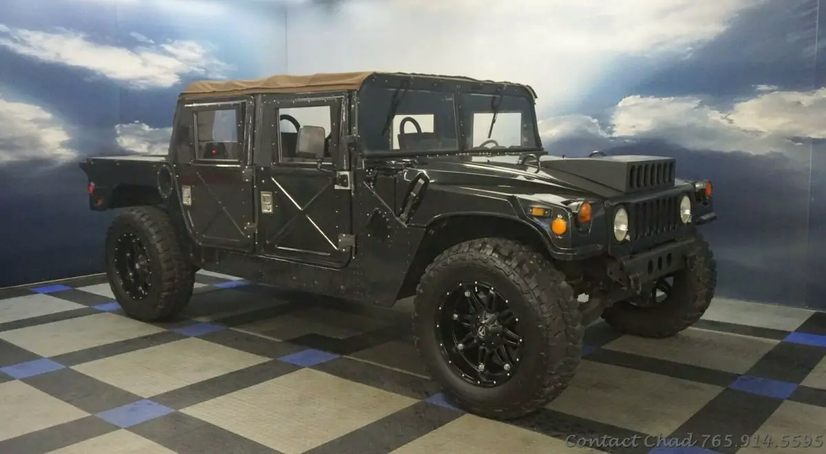 1988 am general humvee hmmwv m998 4wd~6.2l diesel v8~removable canvas top~beast!