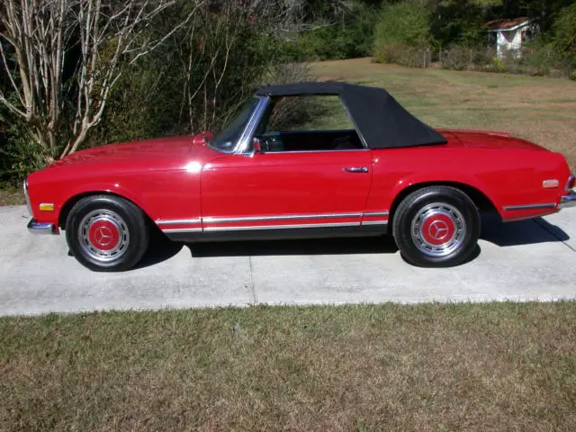 1967 mercedes 280sl roadster....hard top/soft top/factory air