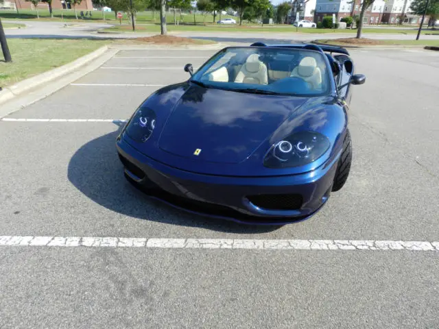 2002 ferrari 360 spider one of a kind european car dripping with carbon fiber!!