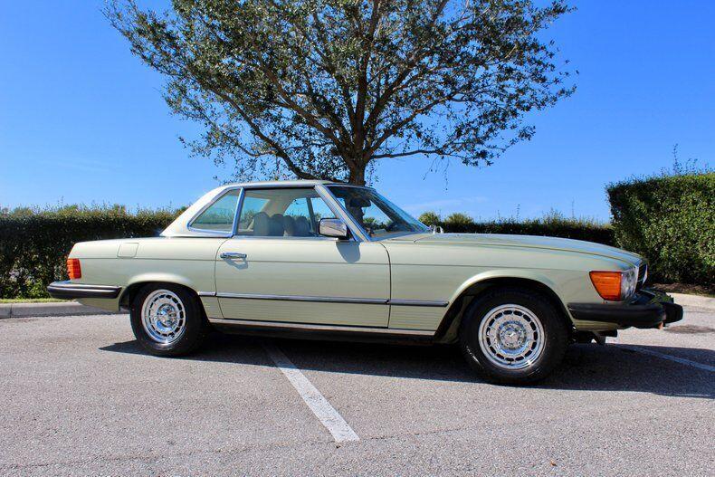 1978 mercedes benz 400 series automatic silver green metallic