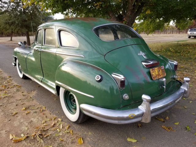 1948 chrysler new yorker 8 cyl four door sedan original unrestored