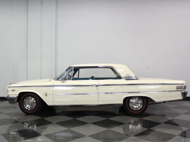 expertly restored, #'s matching 406ci hipo galaxie, 4 speed car, frame off resto