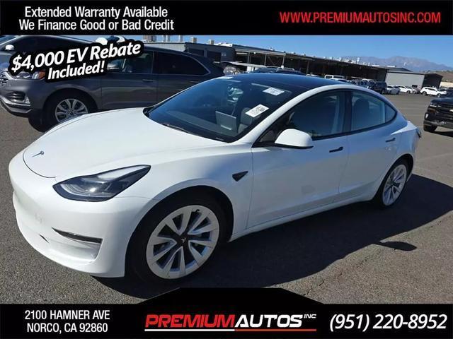 2022 tesla model 3 base