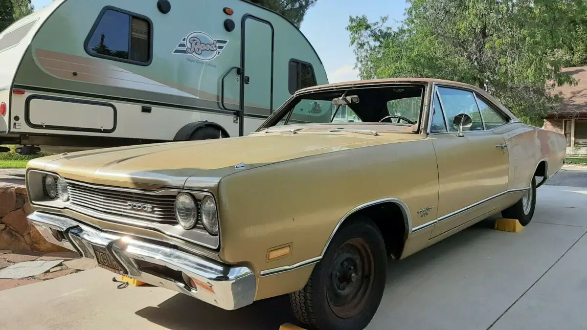 1969 dodge coronet 440 2-door hardtop - original unrestored condition