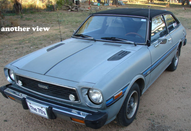 1979 toyota corolla liftback sr5 te-51 hardtop, neat car