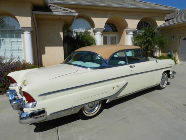 1955 lincoln capri 2 door hardtop-gorgeous