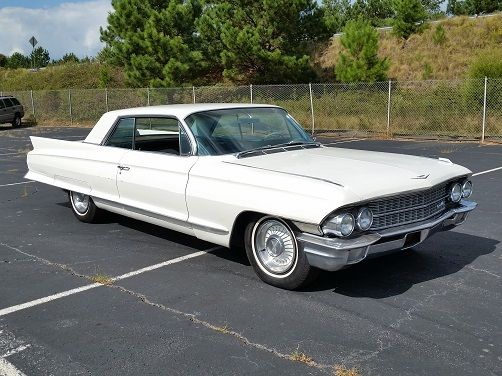 1962 cadillac deville 88440 miles white