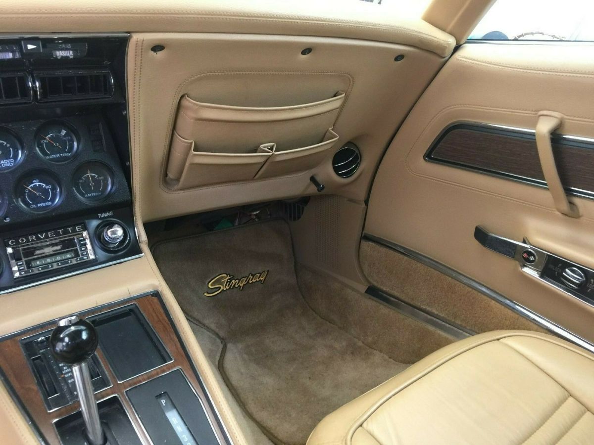 1976 corvette1842 miles on rebuilt engine, restored and documented