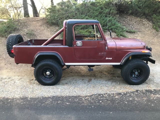 1984 jeep scrambler, original paint cj8