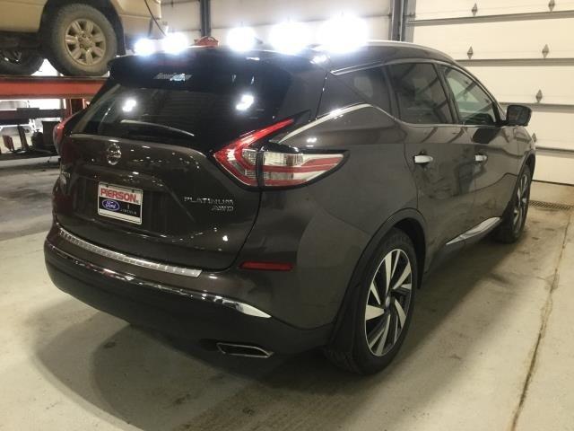 used 2015 nissan murano platinum aberdeen, sd 57401 for sale in aberdeen, south dakota