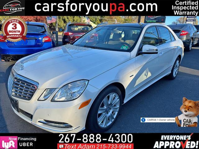 2012 mercedes-benz e-class 4matic